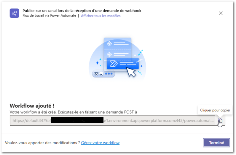 Alerte Teams