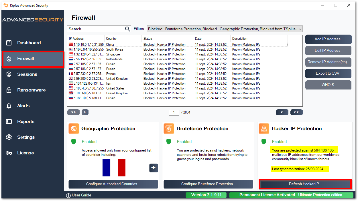 Hacker IP Refresh