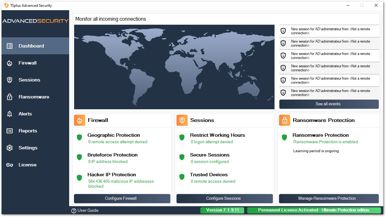 Lite mode homepage