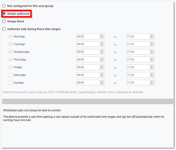 Settings 1