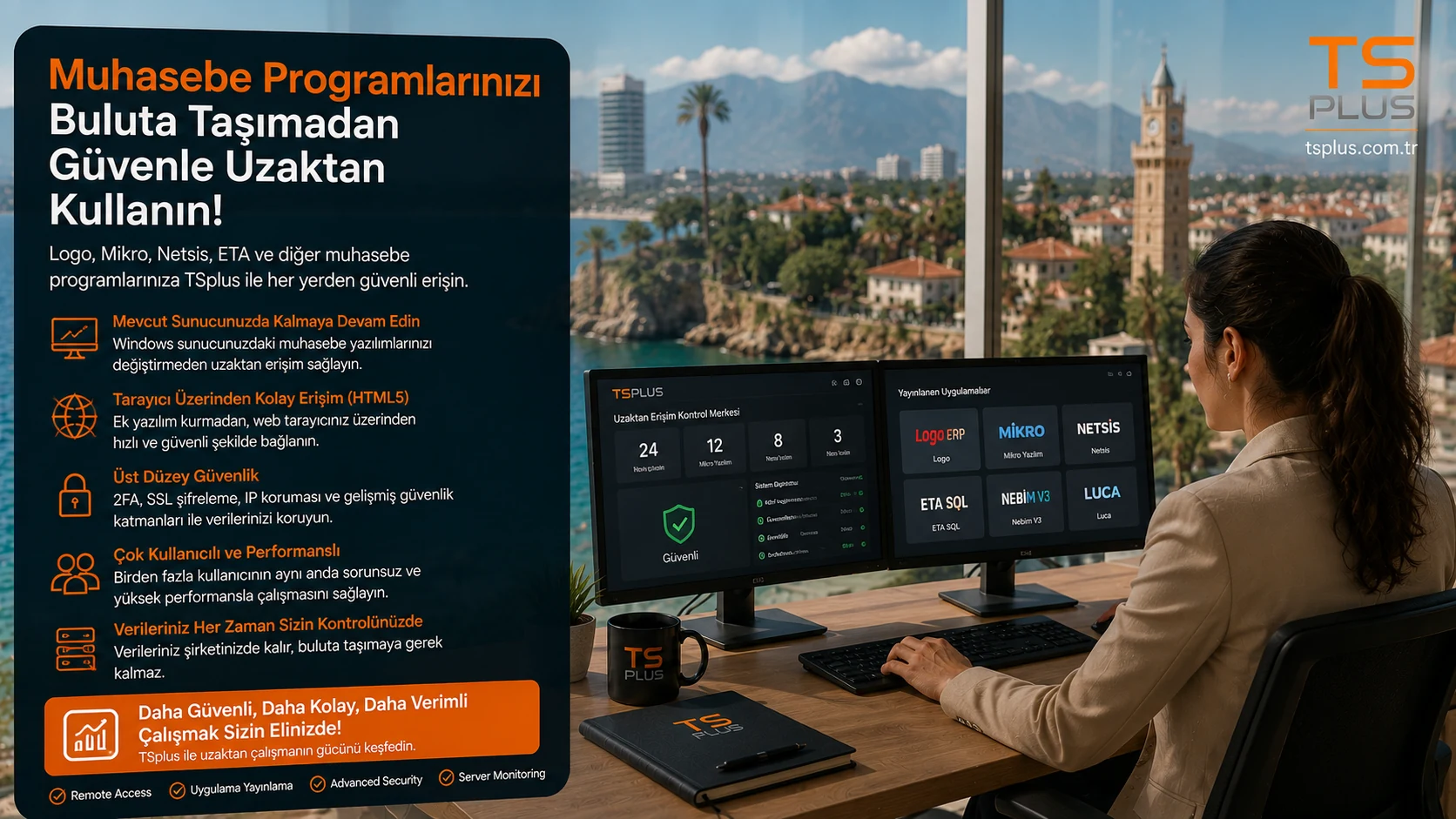 Windows Sunucusundaki Muhasebe Programlarını Buluta Taşımadan Uzaktan Kullanma (2026)