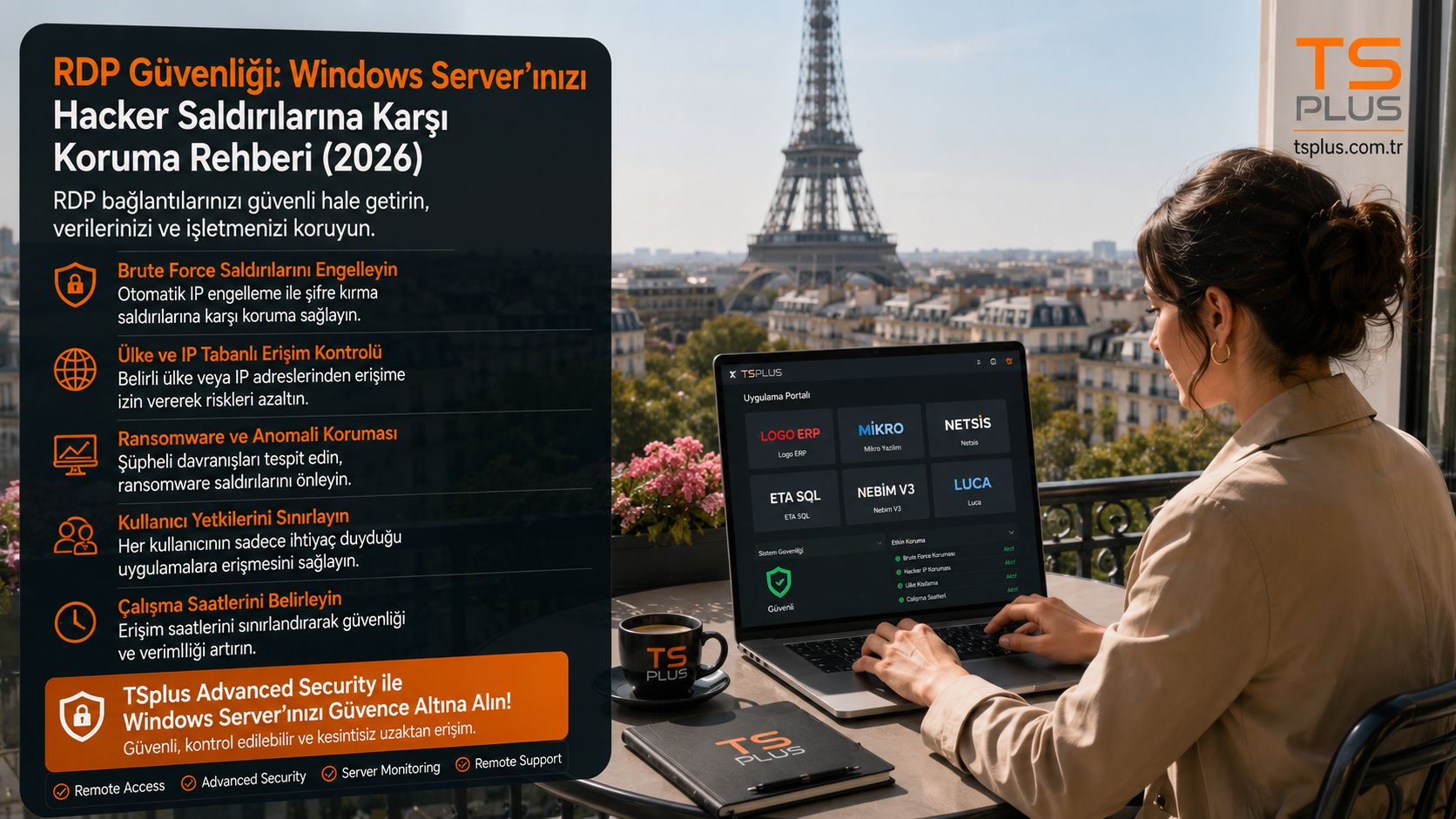 RDP Güvenliği: Windows Server Hacker Saldırılarına Karşı Koruma (2026)