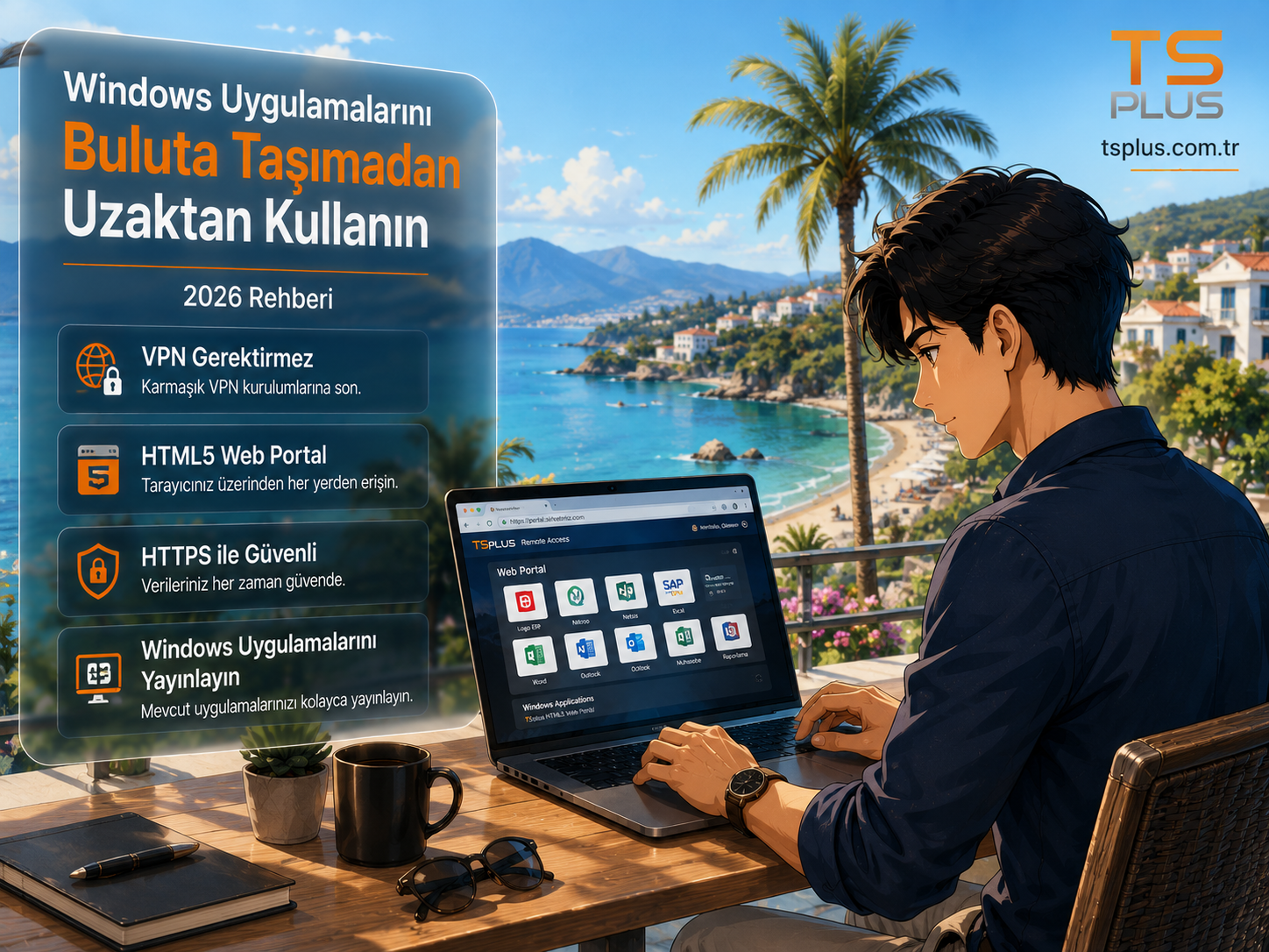 Windows Uygulamalarını Buluta Taşımadan Nasıl Uzaktan Kullanabilirsiniz? (2026 Rehberi)