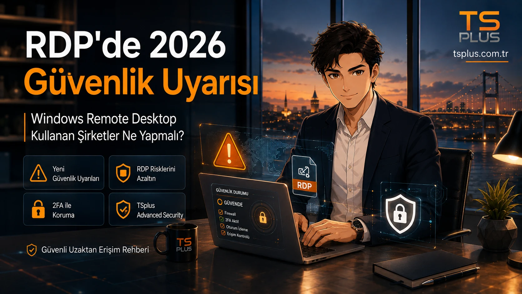Windows Remote Desktop 2026 Güvenlik Uyarıları | TSplus