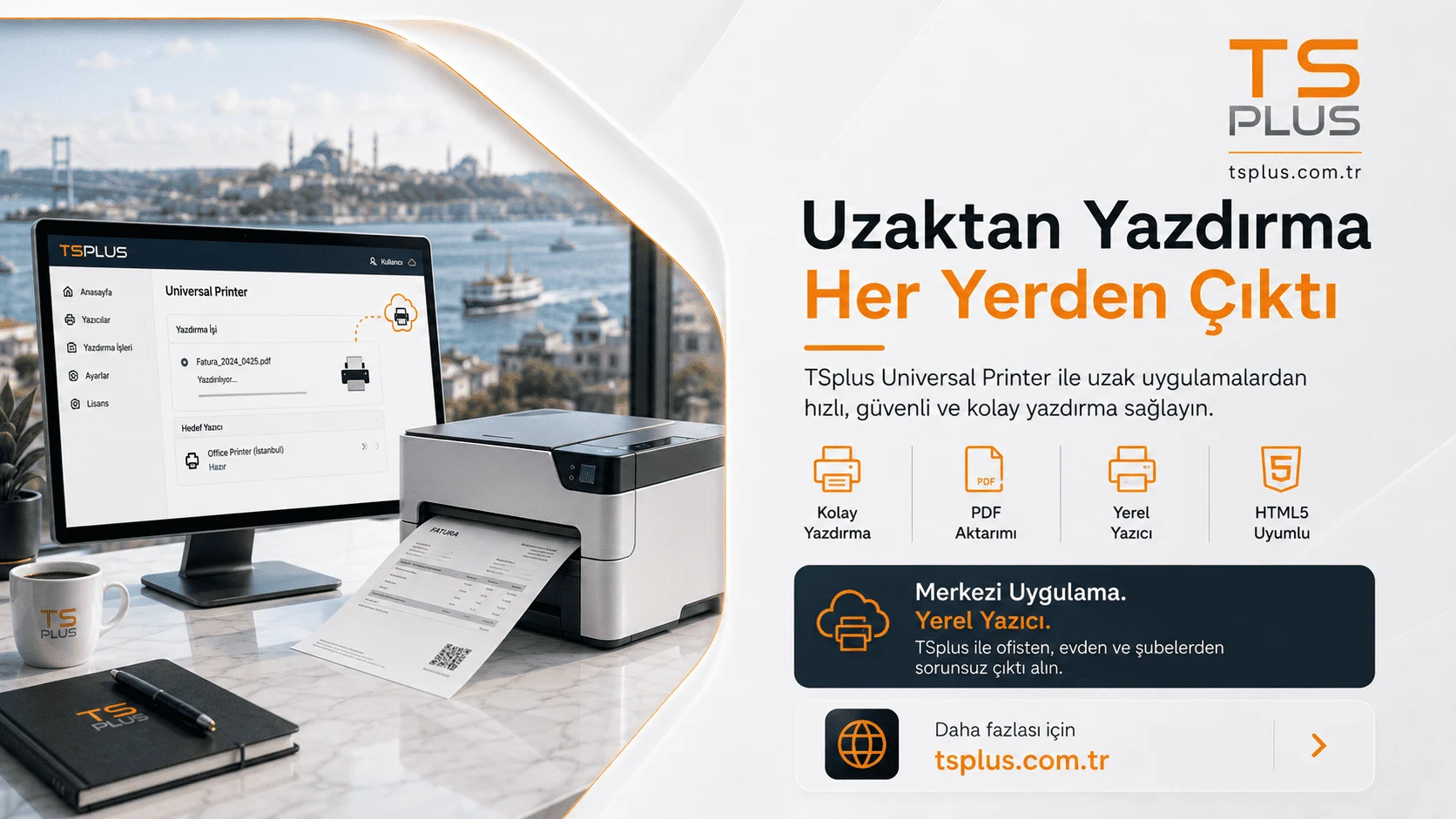Uzaktan Yazdırma Nasıl Yapılır? TSplus Remote Printing 2026