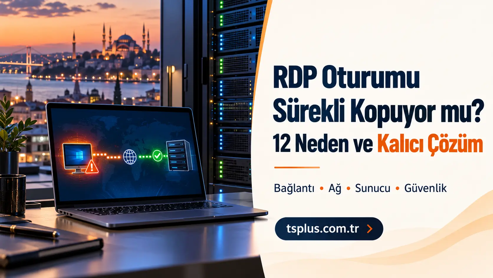 RDP Oturumu Sürekli Kopuyor: 12 Neden ve Kalıcı Çözüm Rehberi
